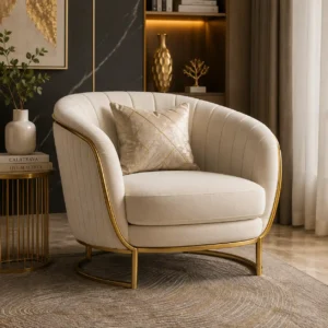 Contemporary Luxury Accent Lounge Chair