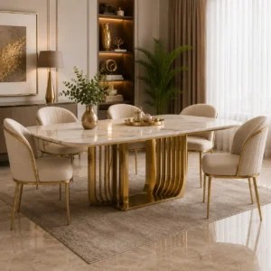 Modern Luxe Dining Table
